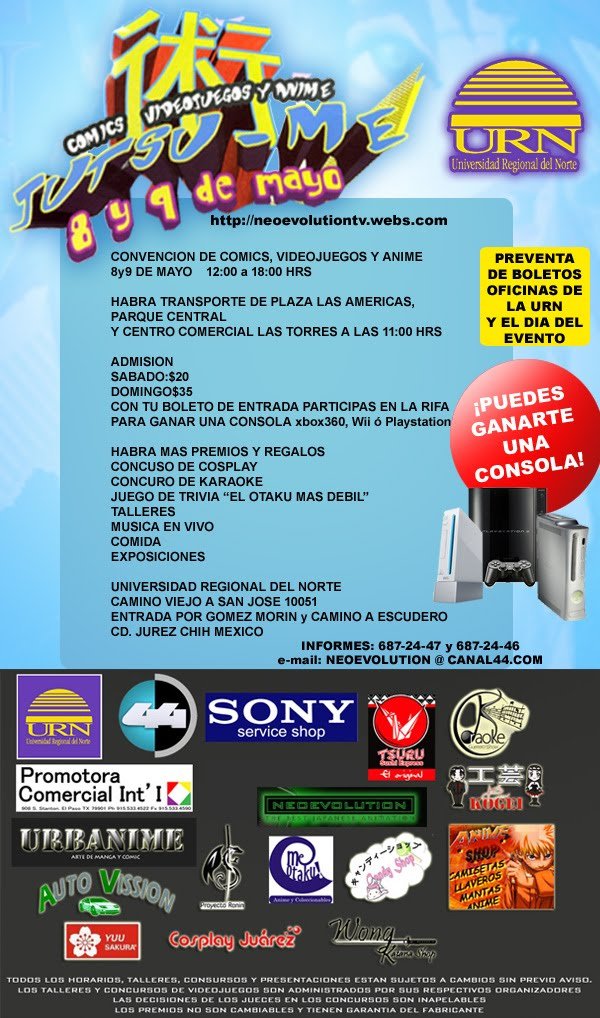 Itinerario Jutsume 2010